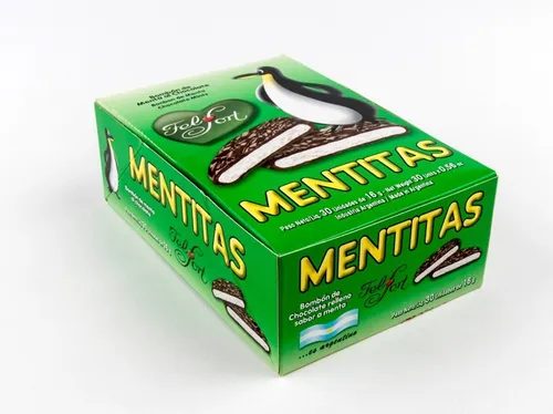 comprar Medallón Mentitas Menta Y Chocolate Fel-fort Caja X 30 Unid