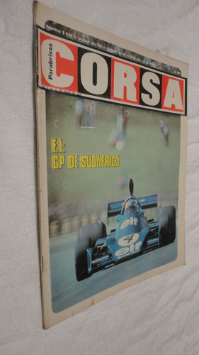 Revista Corsa Nº 459 1975 -  Gran Premio De Sudafrica