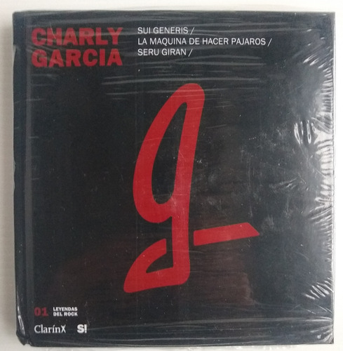 Charly García - Leyendas Del Rock Clarín Cd + Libro