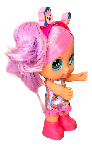 Boneca My Little Glitter Penteados C/ Acessórios - Divertoys