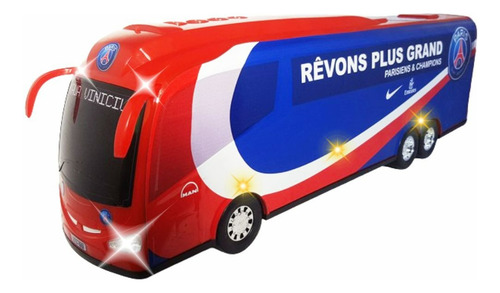 Mini Ônibus Psg Com Luzes Mp3 Som Bluetooth Radio Sd Usb Fm