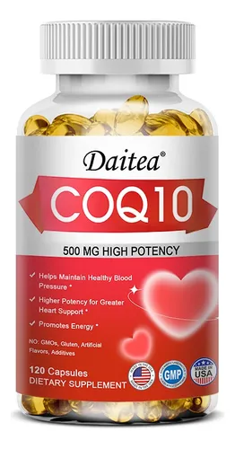 Ayuda A Mantener La Salud Cardiovascular, Energía Coq10