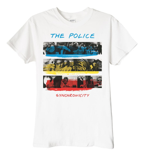 Polera The Police Synchronicity Photos Rock Abominatron