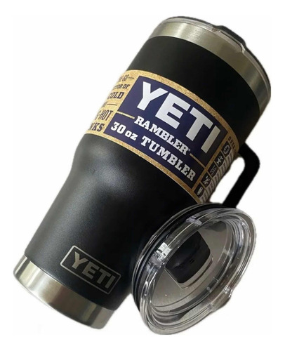 Termo Yeti Rambler 30 Oz Con Aza Con Tapa Deslizable