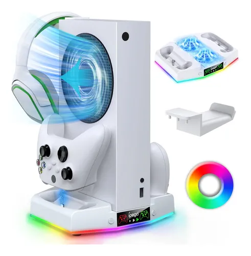 MLB 7428344798 Ventilador De Refrigeraco Meneea Xbox Series S Charger Rgb JM