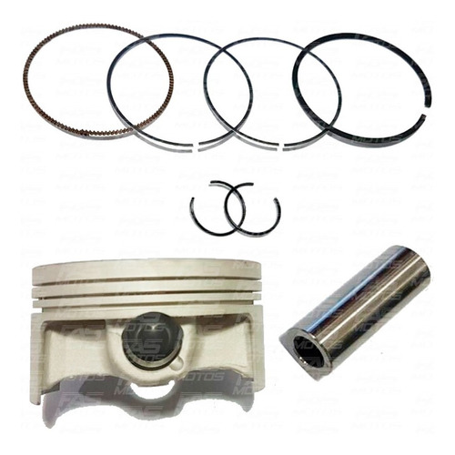 Kit Piston Honda Cb 400 0,50 Dlld Aros Japon Solo Fas Motos