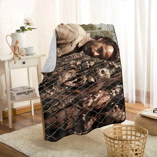Cobertor De 150 X 200 Cm New Arrival Walking Dead S Printing