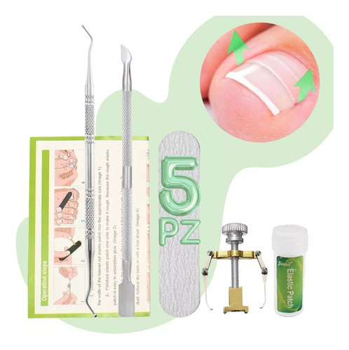 Kit Corrección Uñas Enterradas Corrector Uñas Encarnadas F