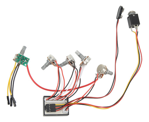 Kit De Cableado Para Circuito De Guitarra Eléctrica, Arnés D
