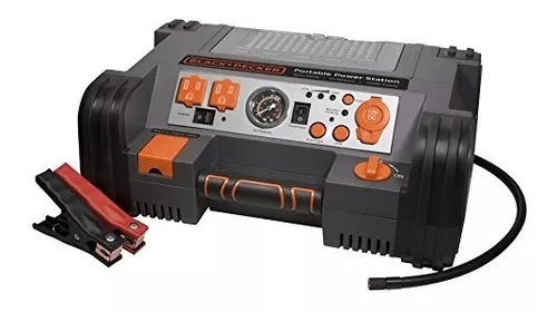 Black & Decker Portable Power Station 500W 900AMPs 120 PSI Compressor PPRH5B