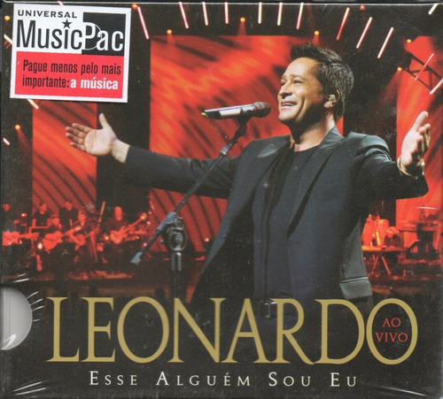 Cd Leonardo - Esse Alguem Sou Eu - Ao Vivo - Pac