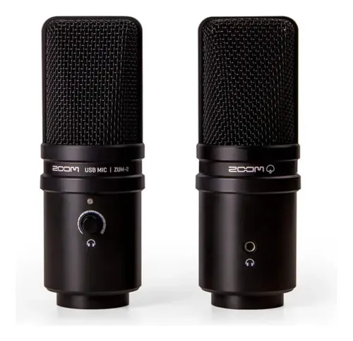 Zoom Zum-2 Kit Completo Usb Para Podcast Preto | Parcelamento sem