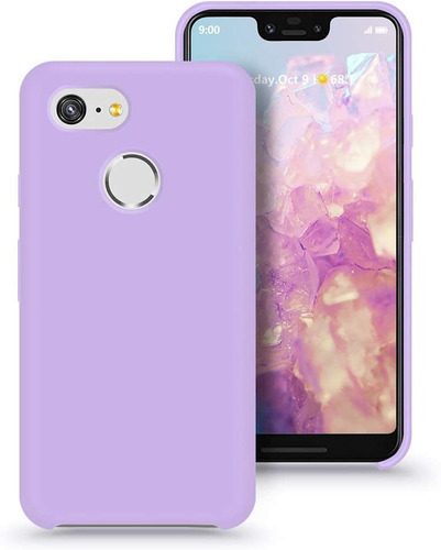 Funda Violeta Para Google Pixel 3 Xl