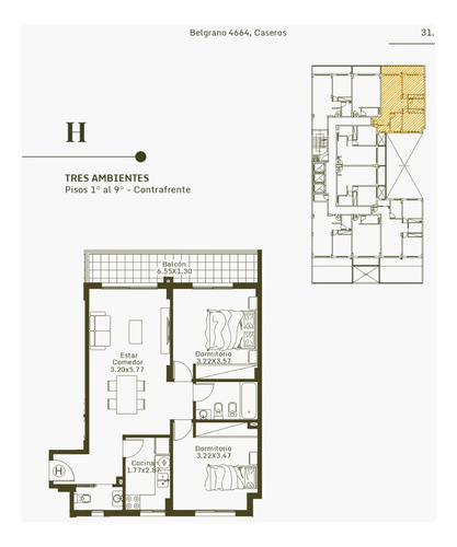 En Venta Departamentos Nuevos De 1, 2 Y 3 Ambientes; Gran Emprendimiento En Caseros Centro, Entrega Programada Octubre 2027 - Ficha 10060