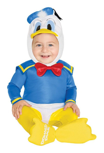 Disney, Mickey Mouse & Amigos, Disfraz/cosplay Pato Donald, Bebe