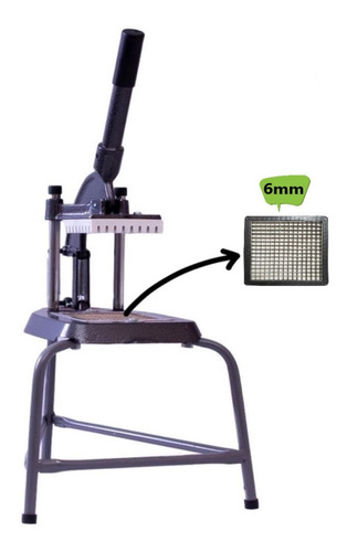 Picador Cortador Cabrita De Vinagrete E Legumes Lâmina 6mm