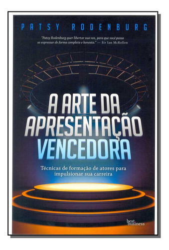 Libro Arte Da Apresentacao Vencedora A De Rodenburg Patsy B