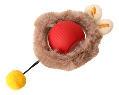 Pelota De Juguete Interactiva Para Gatos, Pelota De Rojo