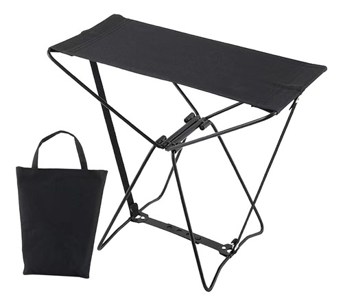 Taburete Plegable Portátil Para Acampar, Silla Compacta Con