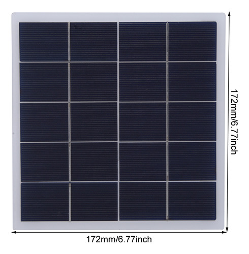 Panel Solar De Silicio Policristalino De 4 W Y 5 V Para Uso