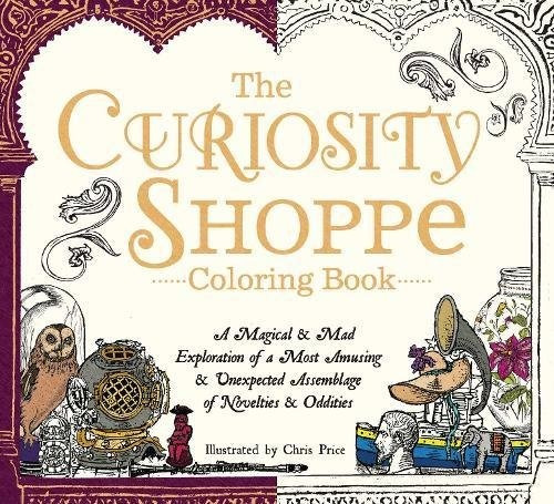 The Curiosity Shoppe Coloring Book A Magical And Mad Explora