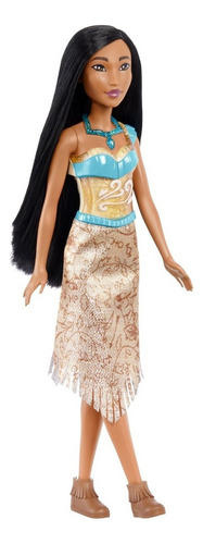 DISNEY Princesa, Pocahontas Muñeca, Princesas Mattel, Juguete Niña 3 años +