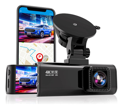 Dash Cam 4k Cámara Automóvil Frontal Uhd 2160p Wi-fi ...