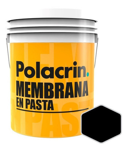 Polacrin Membrana En Pasta Impermeabilizante +6 Colores 10lt