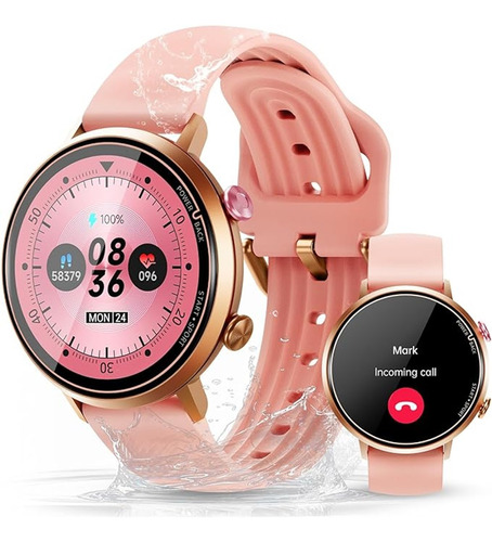 Reloj Inteligente Para Mujer 5atm Resistente Al Agua 