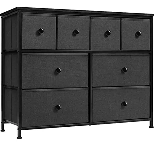 comprar Cómoda De Tela Sorbus Para Dormitorio - Cómoda De 8 Cajones,