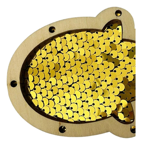 2 Tablero Sensorial De Madera, Dorado Dorado Como Se