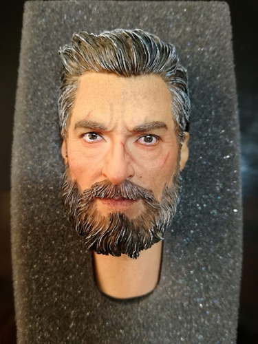 Old Logan Wolverine 1/6  Custom Para Hot Toys