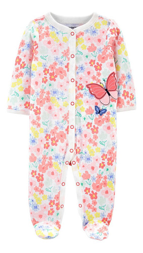 Carters Osito Pijama Algodon Broches Mariposas 1l551310