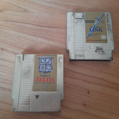 The Legend Of Zelda 1 Y 2 Nintendo Nes
