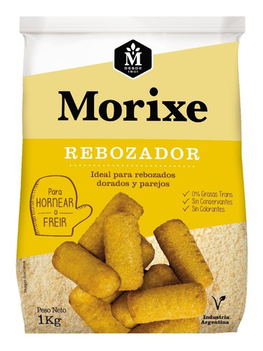 Rebozador 1kg Morixe Pan Rallado 