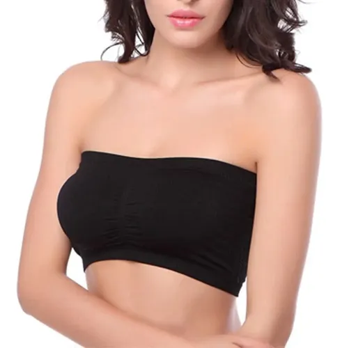 comprar Set De 3 Sostén Strapless Brasier Sostendor Comodos 0018