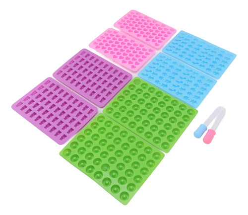 Molde De Silicona Para Caramelos Con Forma De Corazón, 10 Un