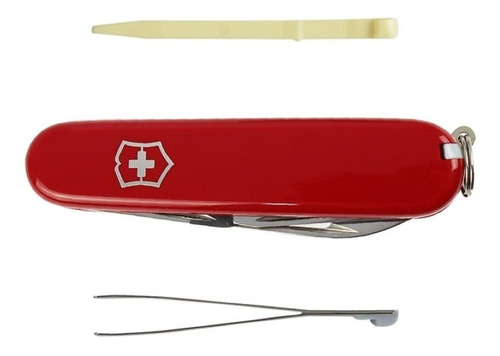 Cuchillo suizo Victorinox Recruit rojo de 10 funciones