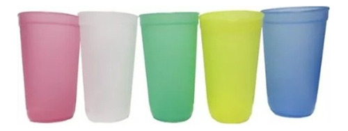 Vasos Plásticos Colores (6 Unidades)