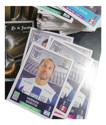 Alianza Lima En Copa Libertadores Panini 2023 + Tapa Blanda