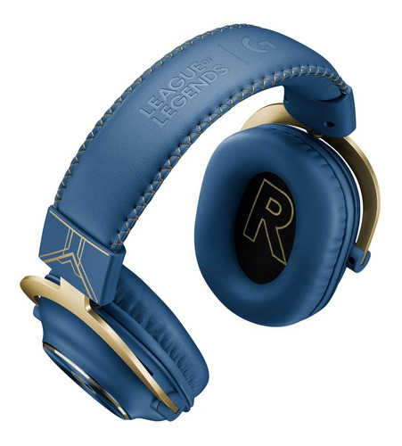 Imagen 5 de 7 de Auricular C/mic Vincha Logitech Pro X League Of Legends Lol