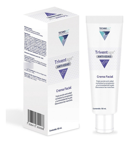  Triventage Antiedad Crema Facial Con Acción Despigmentante Fragancia Neutro Tipo de envase Pote