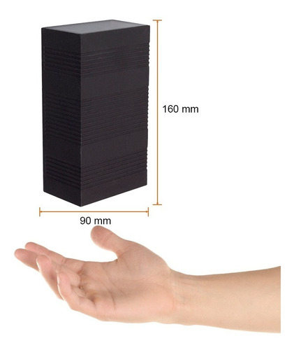 Imagen 5 de 6 de Luminaria Para Muro Exterior, Negro 6w Luz Día Tecnolite