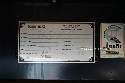 Carreta Bitrem 9 Eixos Graneleiro Guerra 2023 *com Pneus*