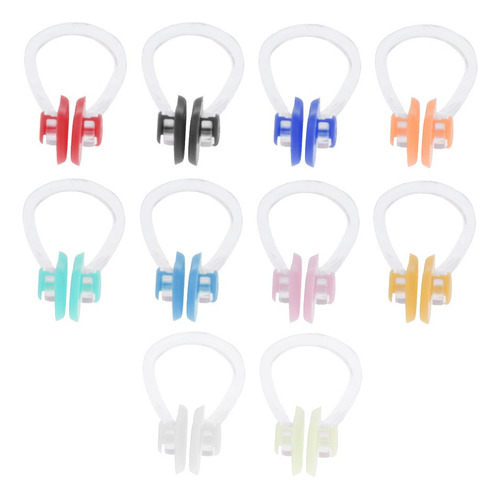- Pack De 20 Pinzas Nasales De Silicona, Protector Nasal