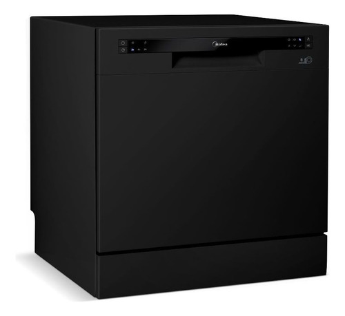 Lava-louças Midea 8 Serviços Preta Dwa08p2 220v Cor Preto