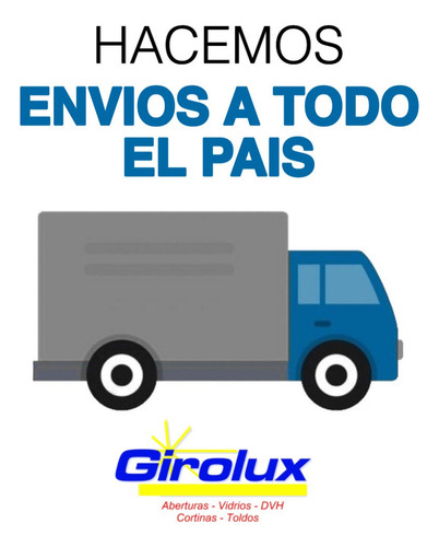 Cortina Roller Girolux Blackout Roller 160 X 130 Blanco