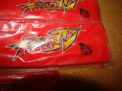 Street Fighter Iv Ryu Head Band Nes,snes,psp,ps3,xbox,ps2,gb