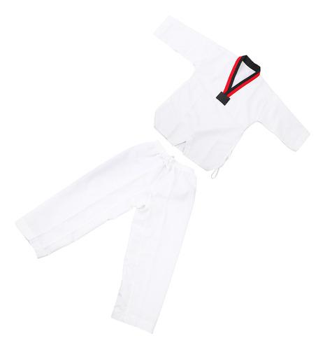 Ropa De Entrenamiento De Taekwondo Uniforme A Rayas Modelo P