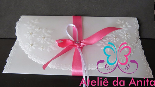 Imagem 3 de 6 de Envelope Papel Vegetal P/ Casamento, Aniversario, Bodas